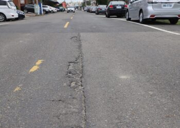 雲縣府修繕久安里主要道路　確保居民安全出行