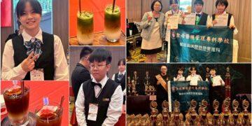 中華奧林匹克盃美業交流競技暨美饌文藝美學競賽　聖母醫專學子締造1特金2金2銀2銅佳績