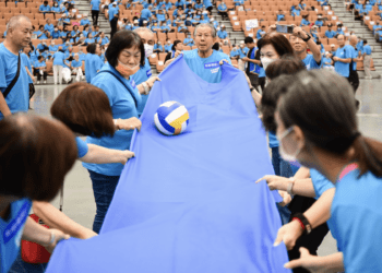 桃園長青運動會創新高 張善政勉勵長者動起來