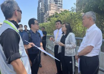 解決停車空間不足　市議員林燕祝邀集立委黃仁關心地方建設