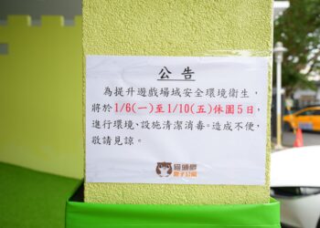 貓頭鷹公園例行性養護 1/6～1/10休園