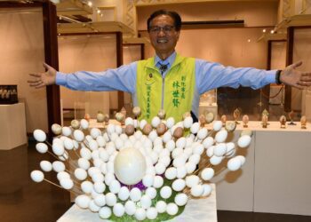 影音／如履薄冰~奇幻的廖啟鎮蛋雕藝術展　七層蛋中蛋完美呈現神秘和力量