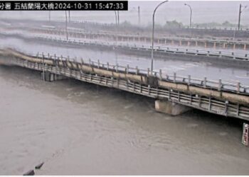 康芮颱風風雨肆虐　台9線蘭陽大橋等路段10/31晚間預警性封閉！