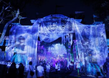 全台最大萬聖慶典 六福村萬聖墓碑鎮奪全台第一！