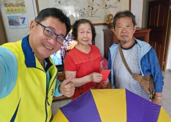 冬至敬老訪視 安徽同鄉會溫馨關懷