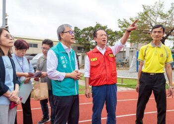 嘉義縣校園災損初估將近1億　教育部長勘災允全力協助