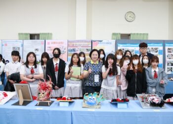 作品勝出才能參展 長榮女中校長蔡玉敏說學生畢業成果展有看頭