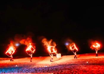 「2023北海夜金閃閃-北海潮與火」原訂9月2日火舞表演將於9月16日演出