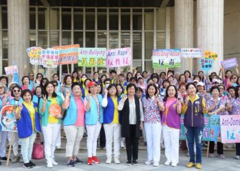 國際終止婦女受暴日　國際蘭馨攜手反暴力你我不缺席