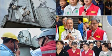 勘查宜蘭公糧倉庫災情 卓揆：簡化修繕補助流程 強化糧倉防災韌性