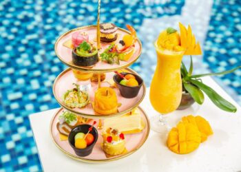美麗信花園酒店 花園酒吧JIU BAR即日起推出季節限定 芒果雙人午茶饗宴