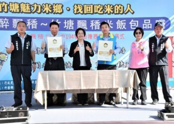 「點子王」！竹塘魅力米鄉 找回吃米的人 　2千份竹塘飄香米飯包供民眾品嚐