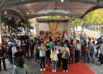 福園春祭法會 金紙香枝減量守護環保家園