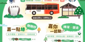 嘉義市主題式公車小旅行　揪團帶你玩出嘉義新日常