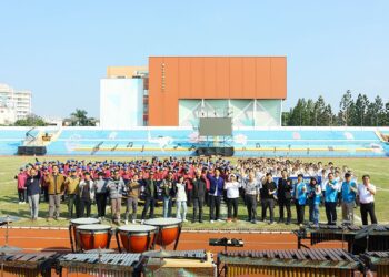 南興國中與大洗高校管樂團聯手彩排 21日精彩晚會登場