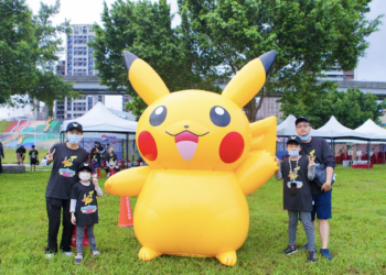 寶可夢路跑引爆新北 2.5萬跑者齊聚大都會公園狂歡