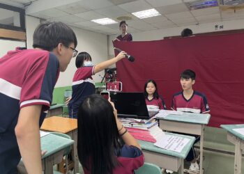 國稅教育向下扎根 慧燈中學大傳社自製影片推廣