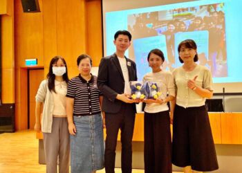 知名營養師江欣樺回母校弘光科大演講　建議學弟妹用刪除法探索職涯