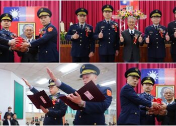 警政署人事調整　宜蘭縣警局主秘及2分局長異動