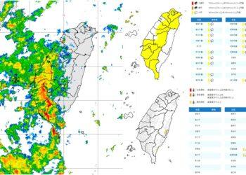影音/0608三大因素影響 16縣市大雨特報 花東亮高溫警訊