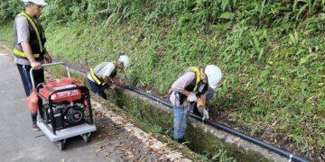 告別枯水期供水不穩!新北水利局投入 570 萬 完成烏來忠治、福山里供水改善
