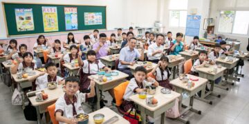 嘉義縣新學年免費營養午餐上路　校園環境再升級