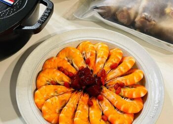 鑄鐵鍋社團瘋學好做又好吃的紹興醉蝦 超適合年節宴客