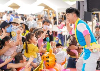 嗨翻河濱公園 宜蘭市兒童節超過千人「宜起來童樂」