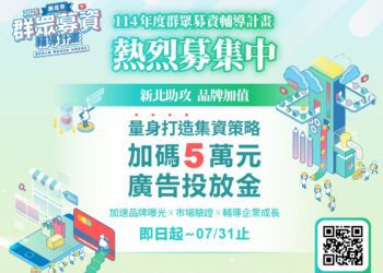 科技設計亮點 新北群眾募資首波遴選出爐 歡迎在地創意業者把握機會