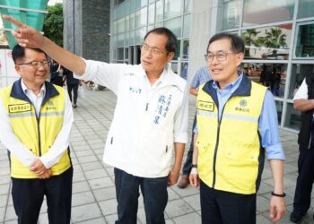 立委蘇清泉爭取修繕屏東車站 站前路面重修鋪設完成