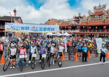 南投旅遊百K小鎮漫遊-竹山鄉野生態傳騎　北中南逾500騎士歡聚樂逍遙