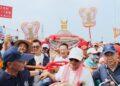 大甲媽祖遶境抵新港迎駕　「善」凝聚萬人信念、同祈平安