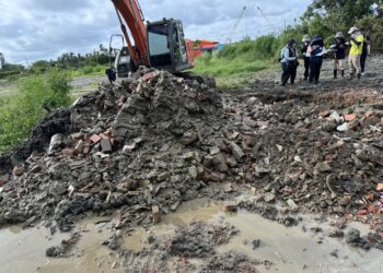台南地檢署聯手環警查獲非法土資場回填營建混合物聲請羈押禁見3人