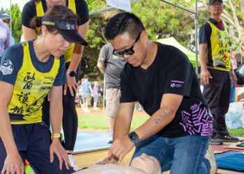 淨山、推廣CPR心肺復甦術及AED操作　美利達52週年廠慶活動做公益