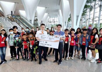高鐵彰化站傳愛　助埔里弱勢學童遊木柵動物園