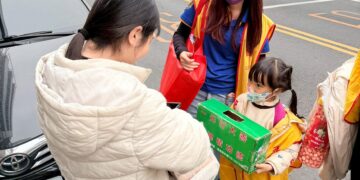 南山人壽斗六安豐、安成通訊處送暖　力挺創世「寒士吃飽30」