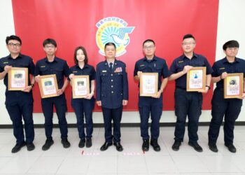 嘉市警表揚20名警力楷模　構築安全、幸福兼具宜居城市