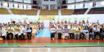 嘉義市樂齡潔牙賽推廣「8020運動」 百位長者組隊競技