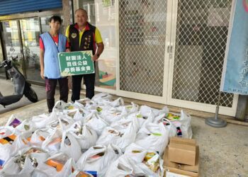 康芮颱風來襲　持修積善協會偕部落村長暖心送愛心食物包　支援弱勢家庭