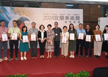 「宜蘭美術獎」頒獎　天空藝廊展出至9/22