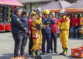 嘉義縣地震頻繁　消防局特搜隊模擬操演展現專業