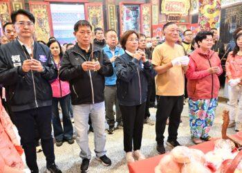 彰化新港十八庄送大爐 祈求媽祖護佑平安