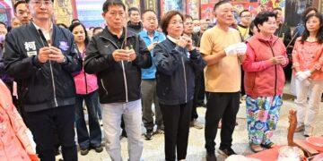 彰化新港十八庄送大爐 祈求媽祖護佑平安