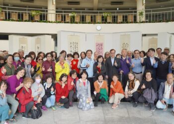 影音/大葉三五藝術共舞　長青大學「秀彩溢筆、舞墨逸生」書畫聯展迎校慶