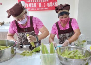 影音／田中鎮農會「情深意粽」黑米創意粽賽　揉合傳統與創意的大比拚