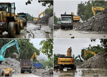 更新∕蘇花公路10/3颱風路況　崇德路段土石流災害提前於13時搶通