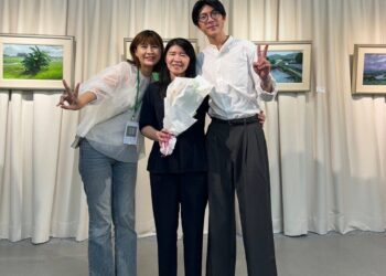 影音/「河情河理」陳新郁創作展 宜蘭市城東藝廊展出