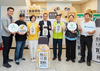 熬豆漿「鮮」登場！ 吃早餐「豆」陣來全家 振興國產大豆產業