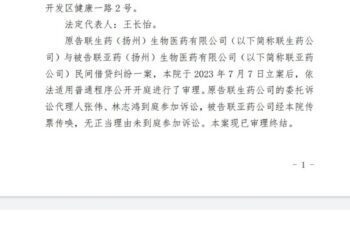 王長怡被兩岸追債　中國法院判決償還500萬人民幣