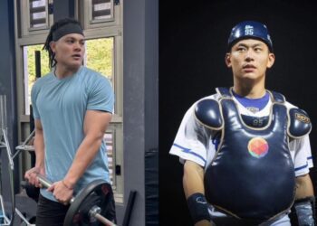 影/《CPBL》李珠珢新莊首亮相 「部長」張育成+「鋒炮」戴培鋒炸裂煙火秀 富邦主場開幕戰大勝兄弟